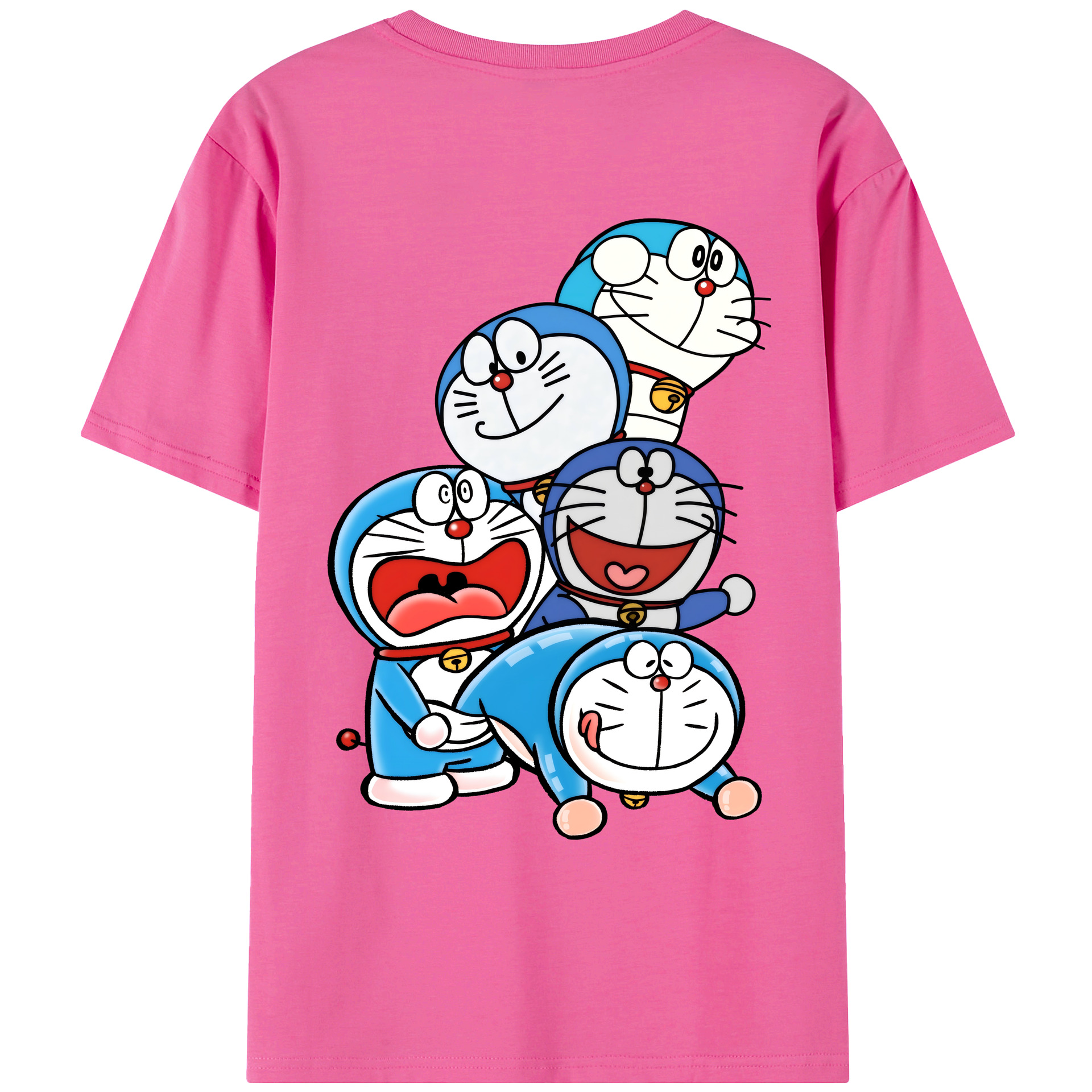 （画像用） ドラえもん Doraemon レディース半袖Tシャツ(バックプリント)